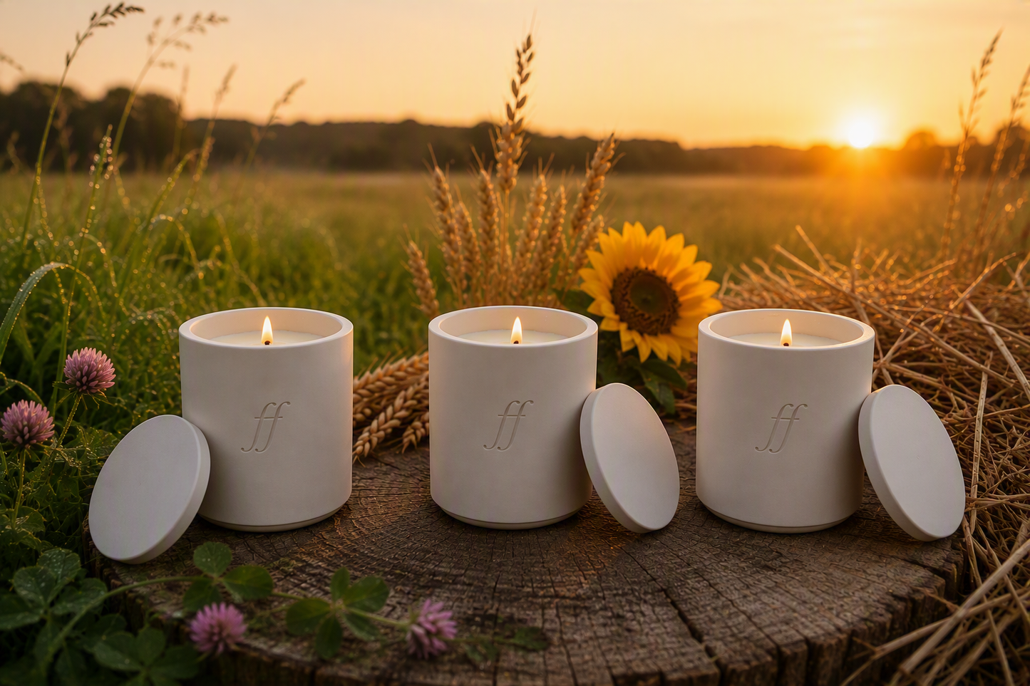 Rhythm of the Field – Triptych